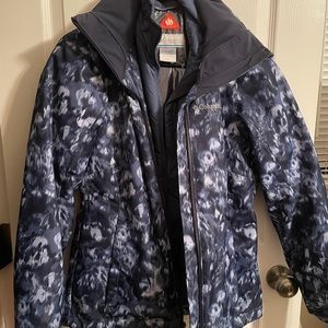 Winter snow Columbia jacket